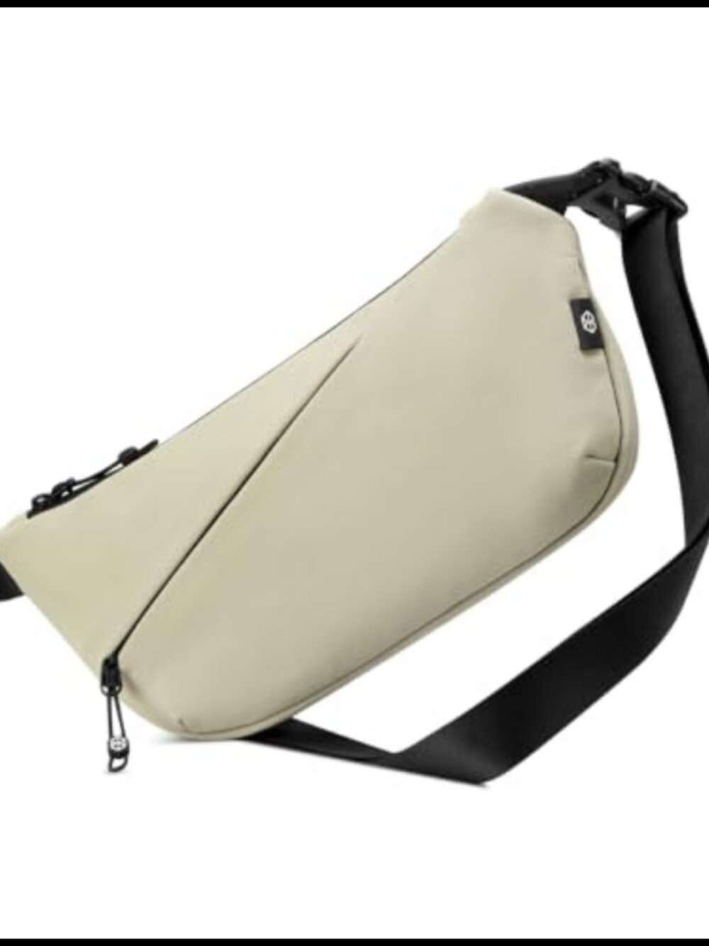 Water Resistant Nylon Sling Chest Bag RFID Blocking Crossbody
